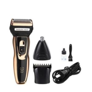 3 In 1 Rechargeable Hair Clipper+ Smoother + Nose