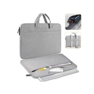 Slim Laptop Bag With Handle Pocket Briefcase