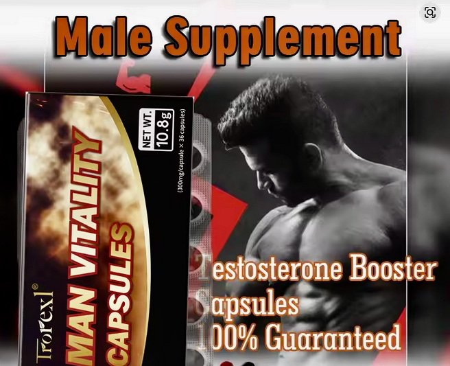 Men Vitality, Stress Relief Supplement